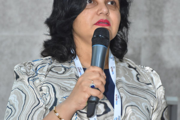 Ms Shipra Misra giving an invited talk in Inaugural @ InnoHEALTH 2022