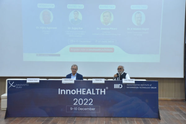Panel in Invited talks on Digital Health Implementation - Case Studies session @ InnoHEALTH 2022