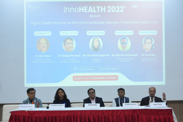 Session participants in Digital Health Services for Non Communicable Diseases - Preventive Health Care session @ InnoHEALTH 2022